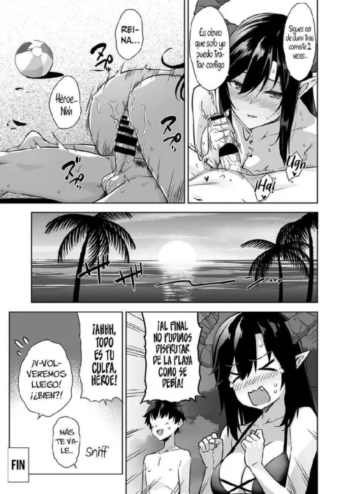 Oshikake Maou to Gouin Namahame Seikatsu - Mi loca vida sexual con una insaciable reina demon...webp